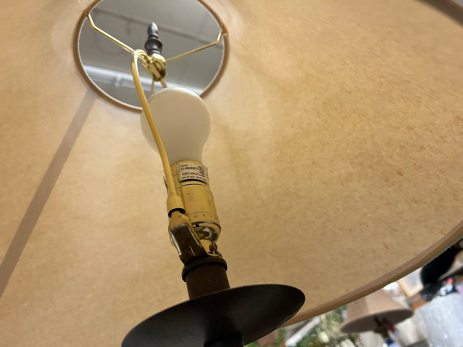 Iron scroll lamp 34057