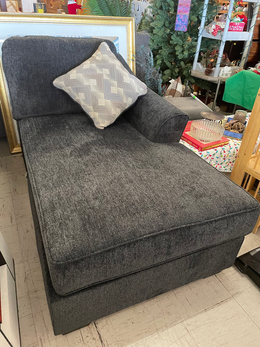 Ashley Eltmann Slate Gray chaise 33485