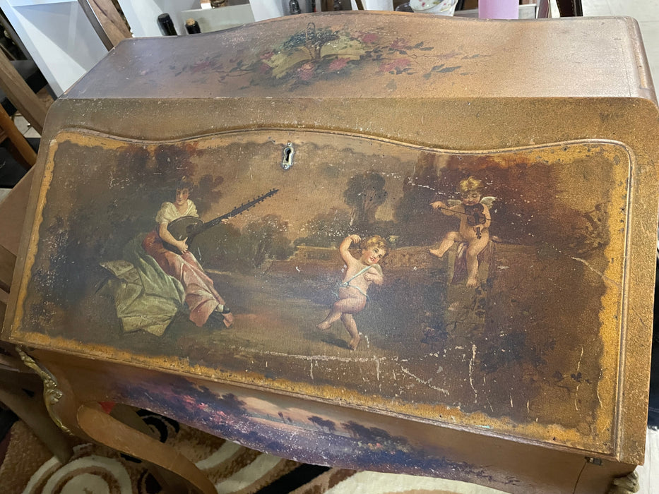 Antique French Louis XV writing desk 32986