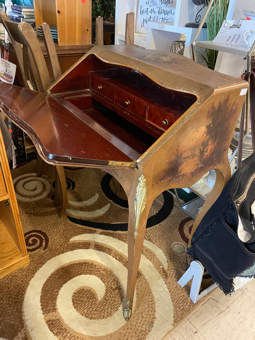 Antique French Louis XV writing desk 32986