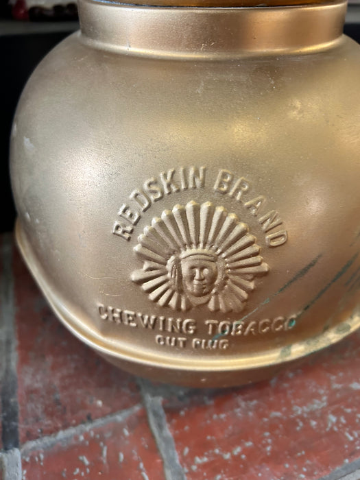 Vintage Redskin brass spittoon 33496