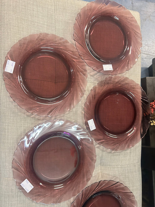 Rivage amethyst dinner plates 33512