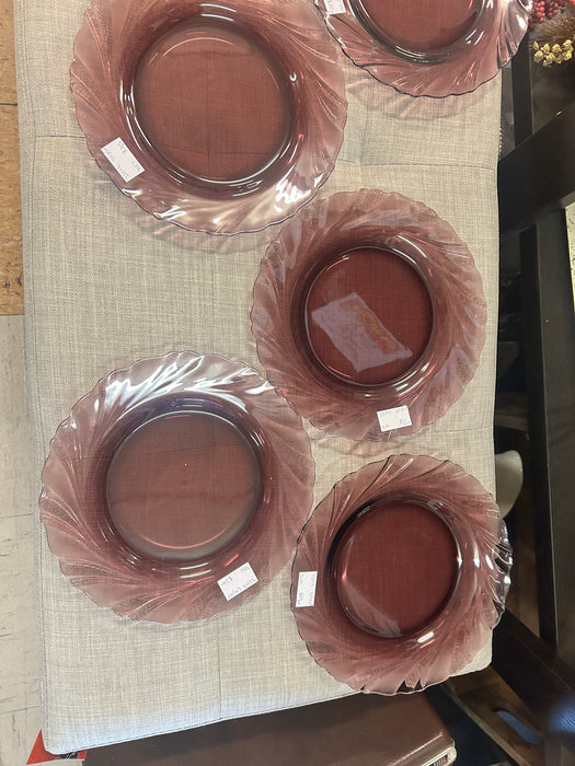 Rivage amethyst dinner plates 33512