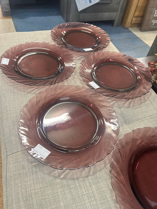 Rivage amethyst dinner plates 33512