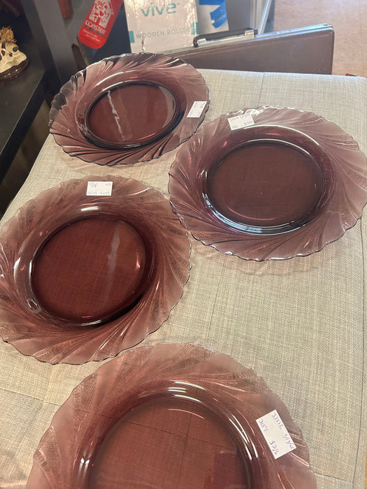 Rivage amethyst dinner plates 33512