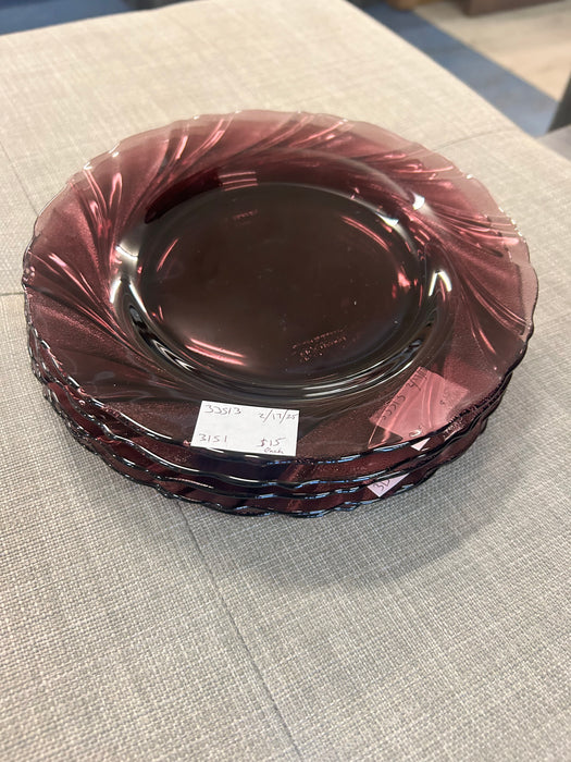 Rivage amethyst salad plates 33513