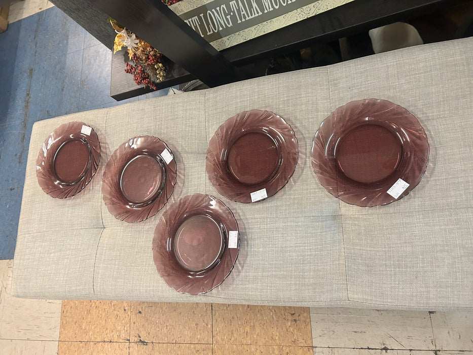 Rivage amethyst salad plates 33513