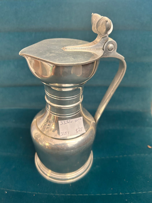 Royal Holland pewter pitcher with acorn finial 33520