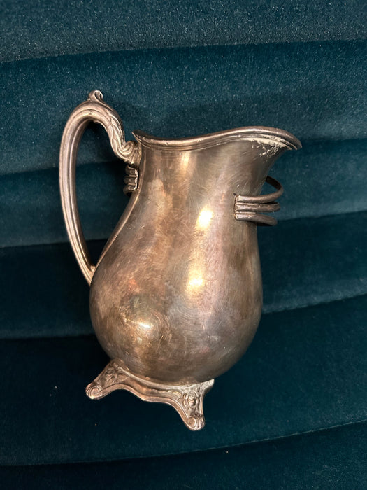 1881 Rogers silverplated horse cream pitcher 33521