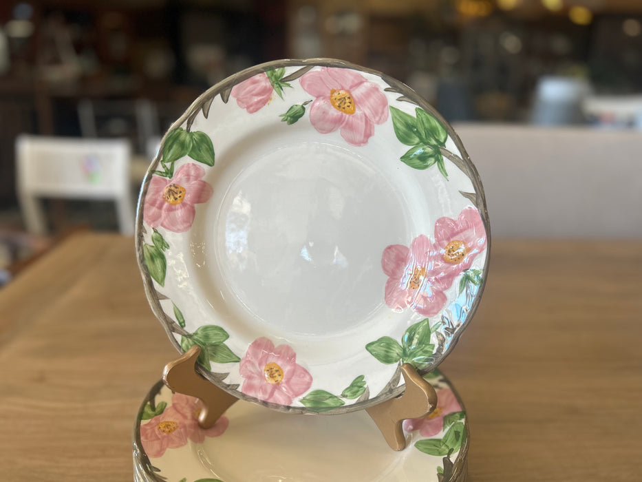 Desert Rose Franciscan dinner plates 33554