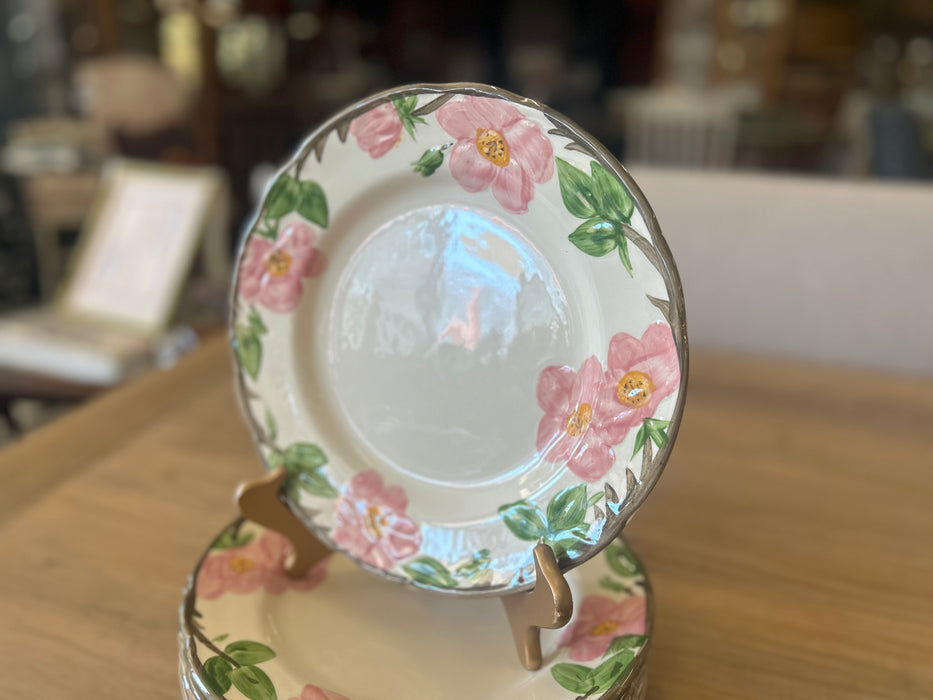 Desert Rose Franciscan dinner plates 33554