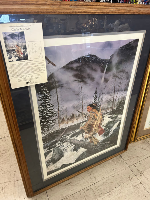 "Entering the spirit world" signed picture by Craig Tennant 34073