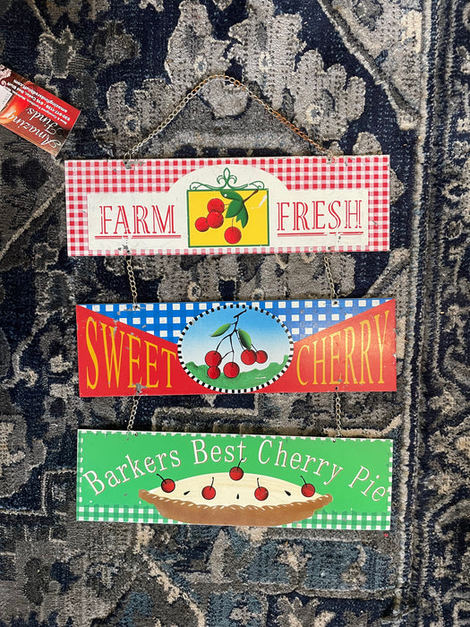 Farm Fresh hanging decor sign 33361