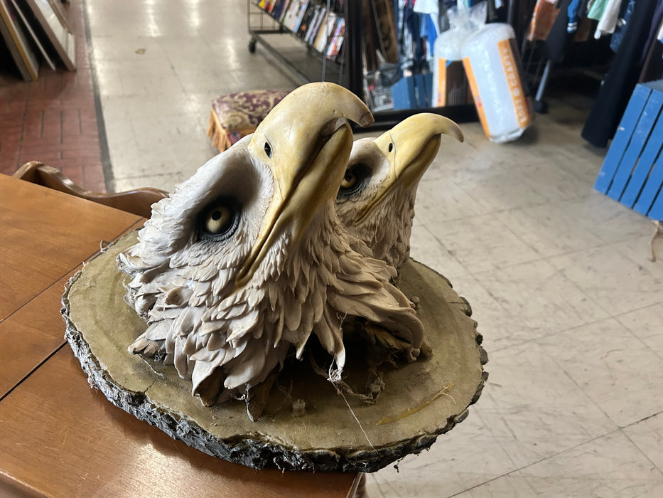 Resin eagle wall hanging plaque decor 34085