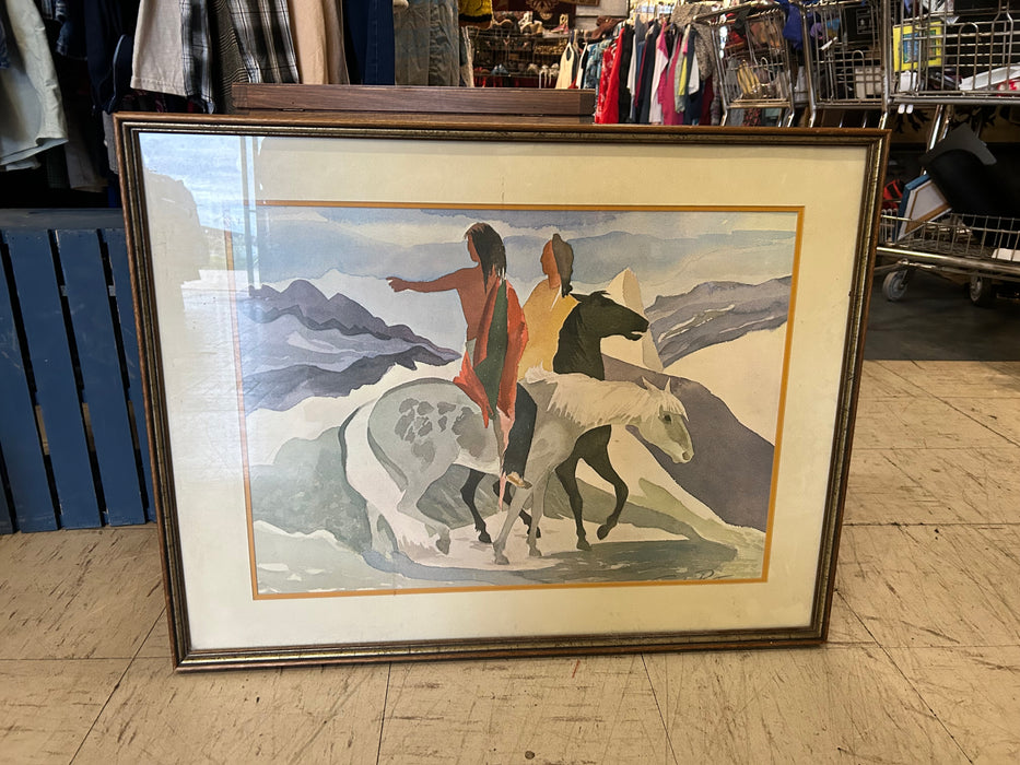 Mountain Rendevous print picture by Carl Roters 34098