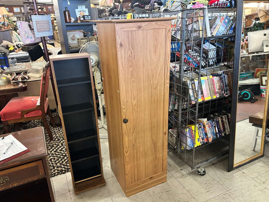 4 tier shelf narrow cabinet 34100