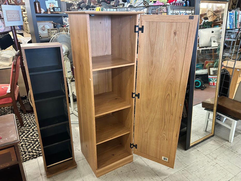 4 tier shelf narrow cabinet 34100