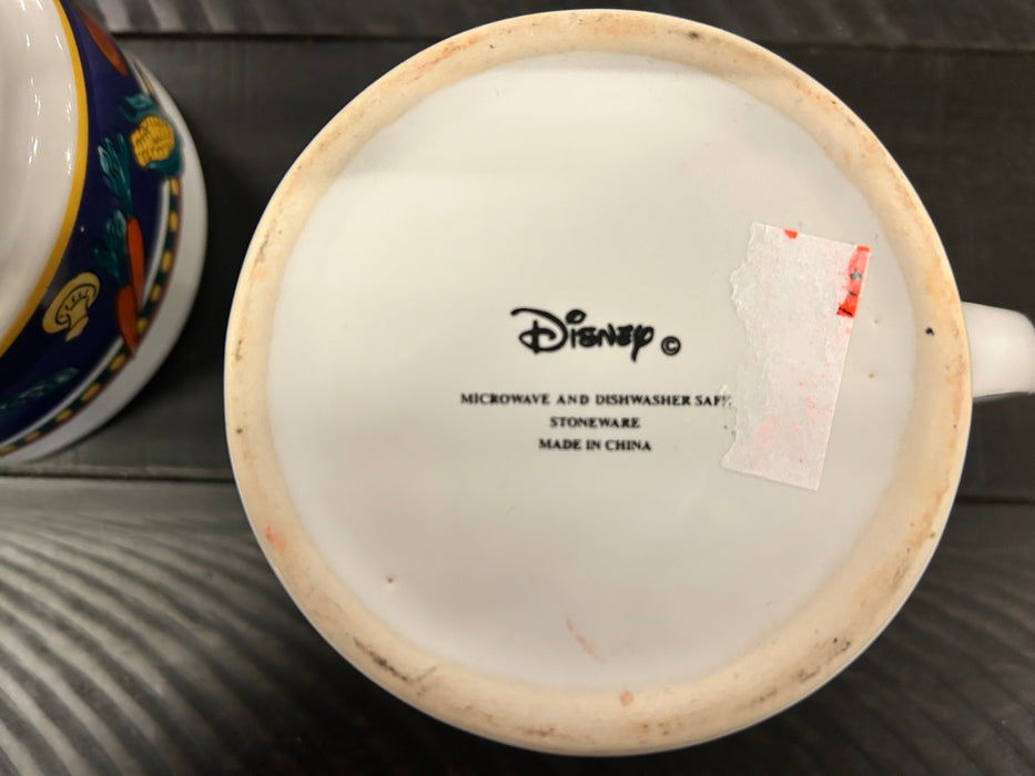 Disney Mickey Mouse coffee creamer and sugar bowl set 34114