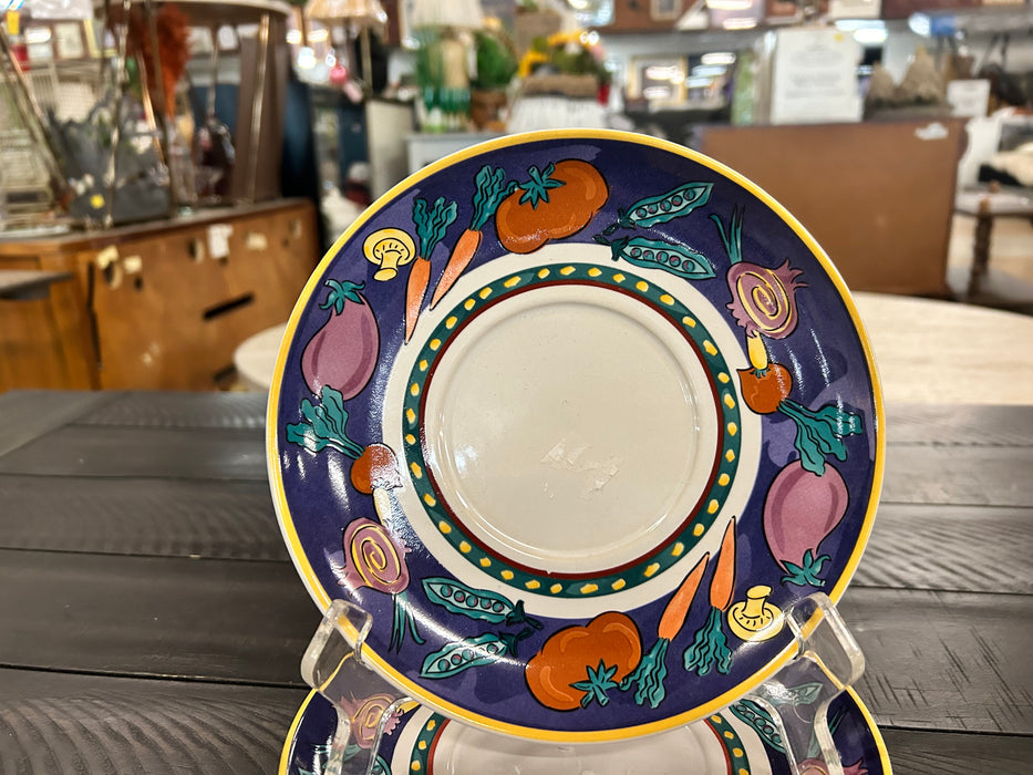 Disney Mickey Mouse veggie 7 inch saucer plate 34115