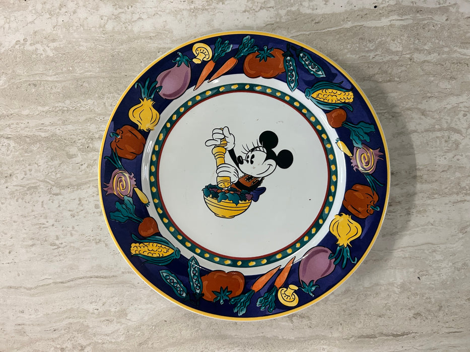 Disney Mickey Mouse veggie 7 7/8 inch plate 34116