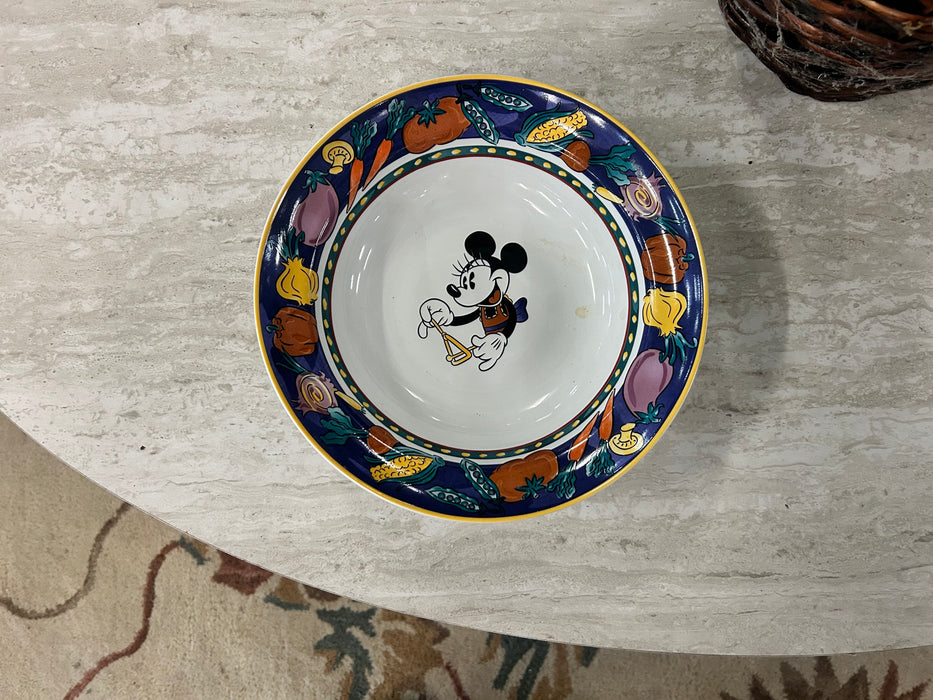 Disney veggie Minnie Mouse soup bowl 34118
