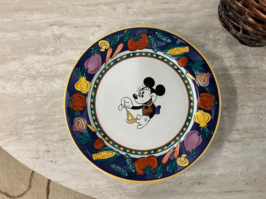 Disney veggie Minnie Mouse dinner plate 34118