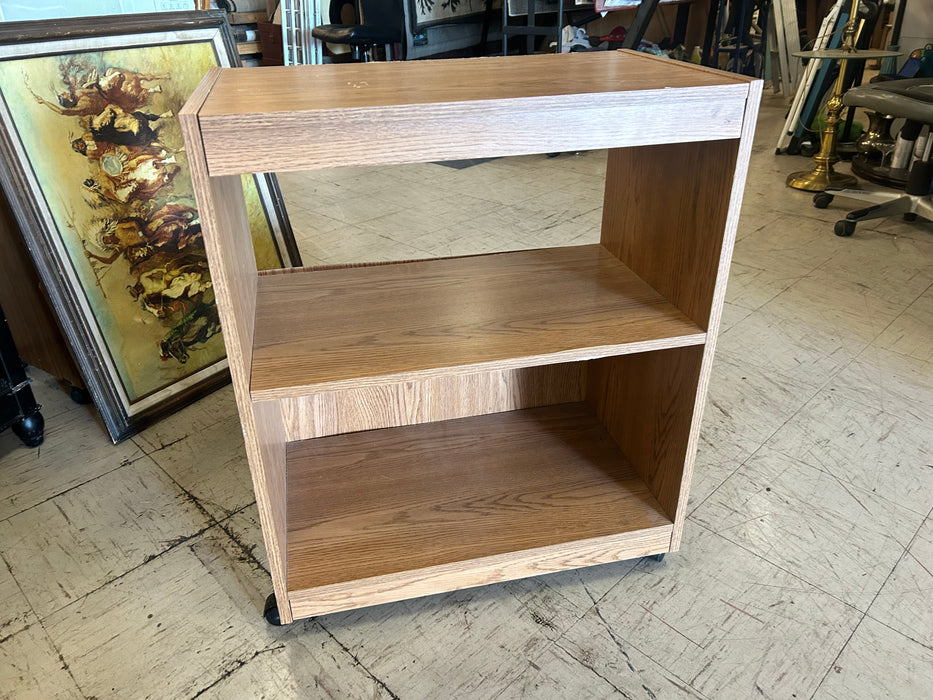 Microwave stand bookcase bookcases shelves on casters 34125