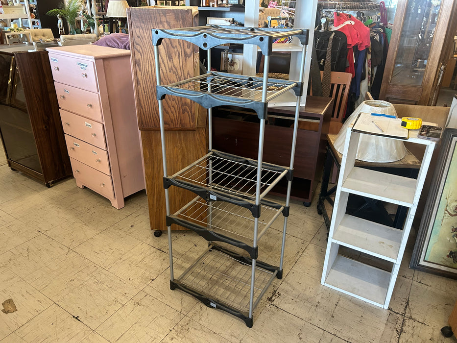 5 Tier metal bookcase shelf 34128