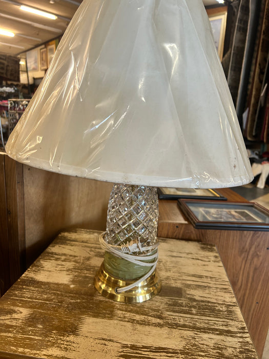 Small crystal lamp with shade 34144