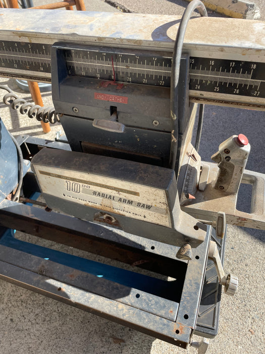 Powercraft radial saw 33447