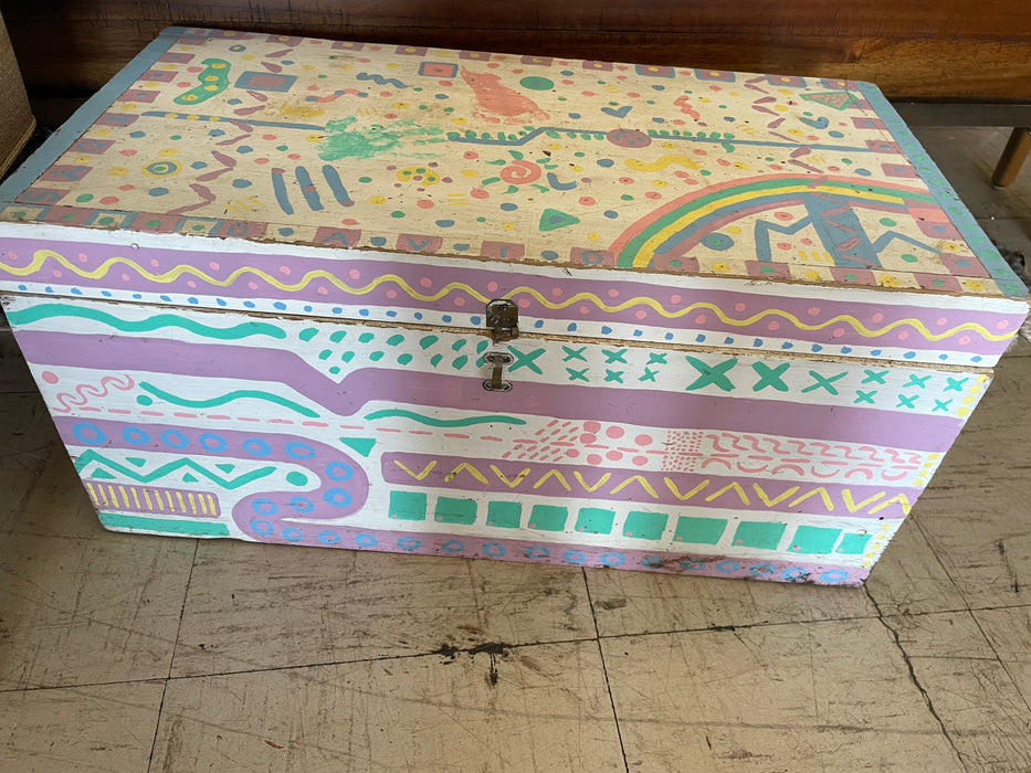 Wood toy box missing hinge 33449