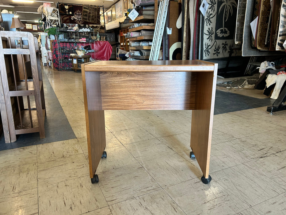 Small rolling desk on casters 34150