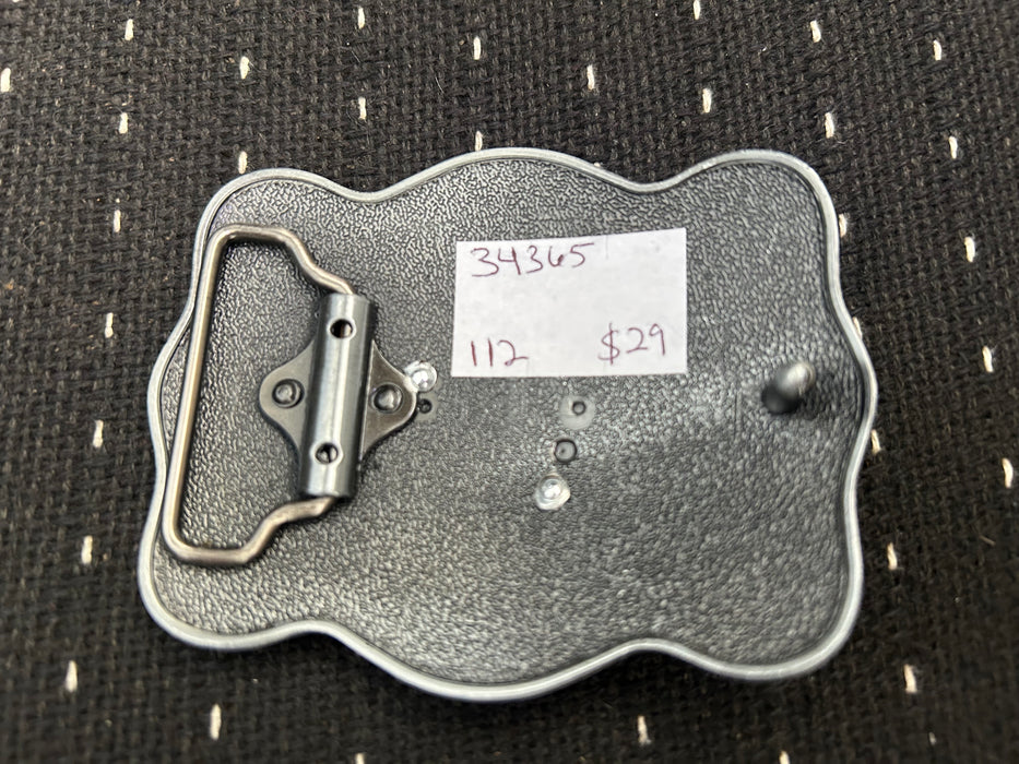 KDG Western cowboy belt buckle rodeo bull riding men's NEW 34365