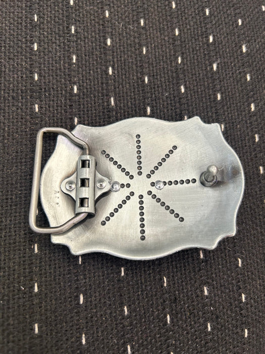 HUABOLA CALYN Long Horn Bull Western Belt Buckle Men's NEW 34367