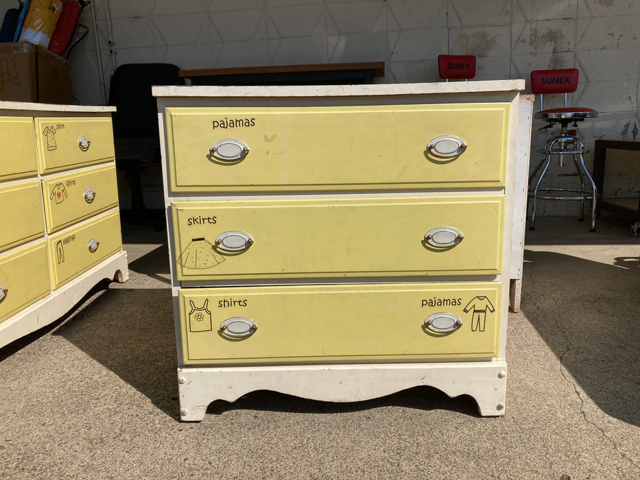 Chest dresser 3 drawers 31054