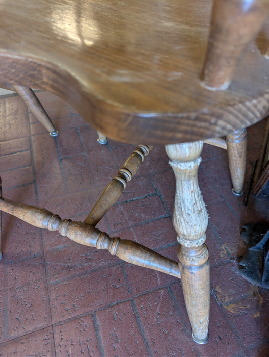 Wood curved back kitchen or dining chairs 34368