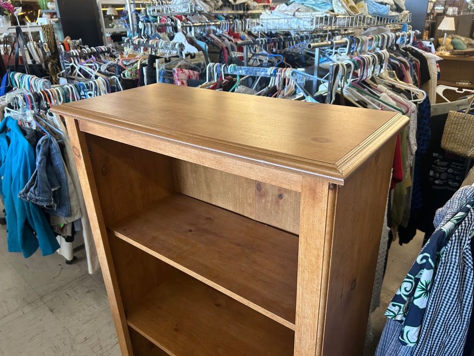 Wood finish tall bookcase bookshelf book case/shelf 34370