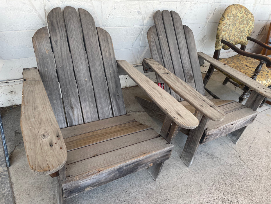 Wooden adirondack outdoor/patio chairs 32758