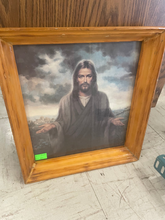 Jesus print framed picture 32791