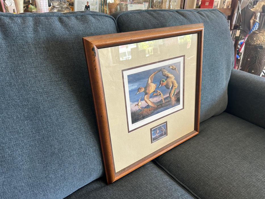 1998 California duck stamp print by Robert Steiner 34286