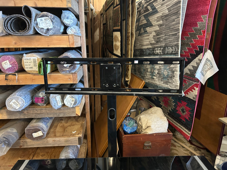 Black glass TV stand 34297