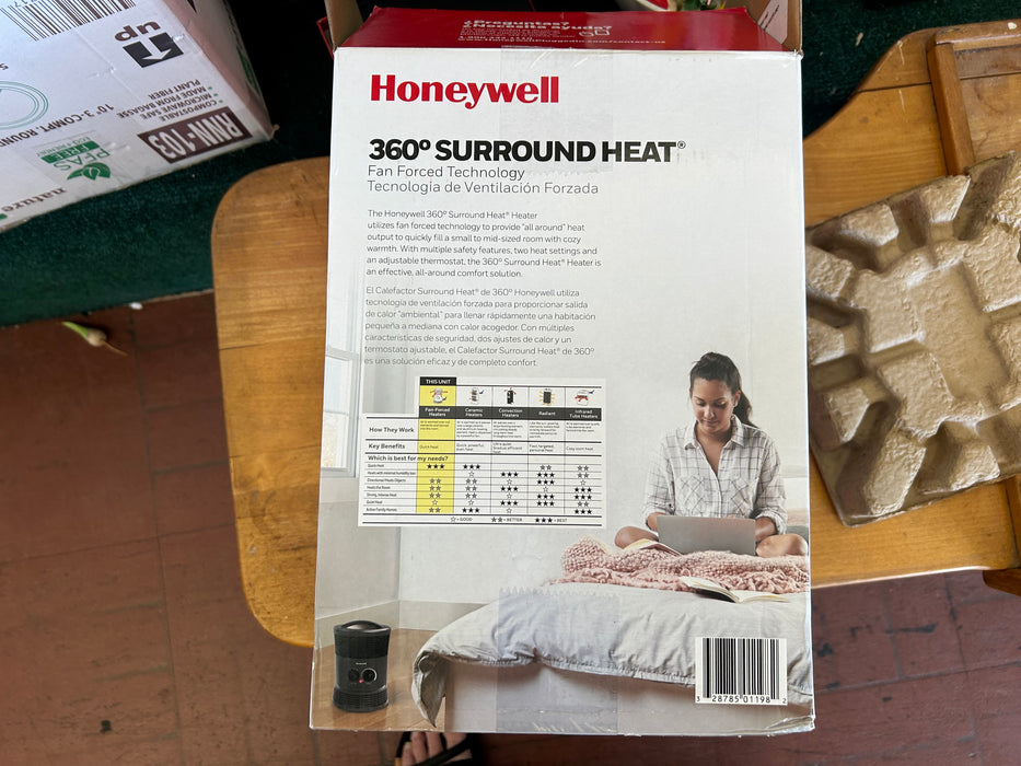 Honeywell 360 surround heater 34321