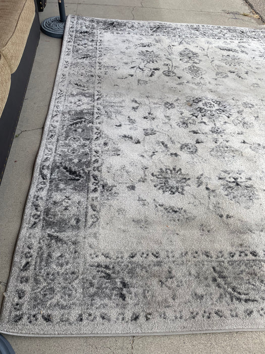 8x10 Old Treasures  gray area rug made in Turkey 32609