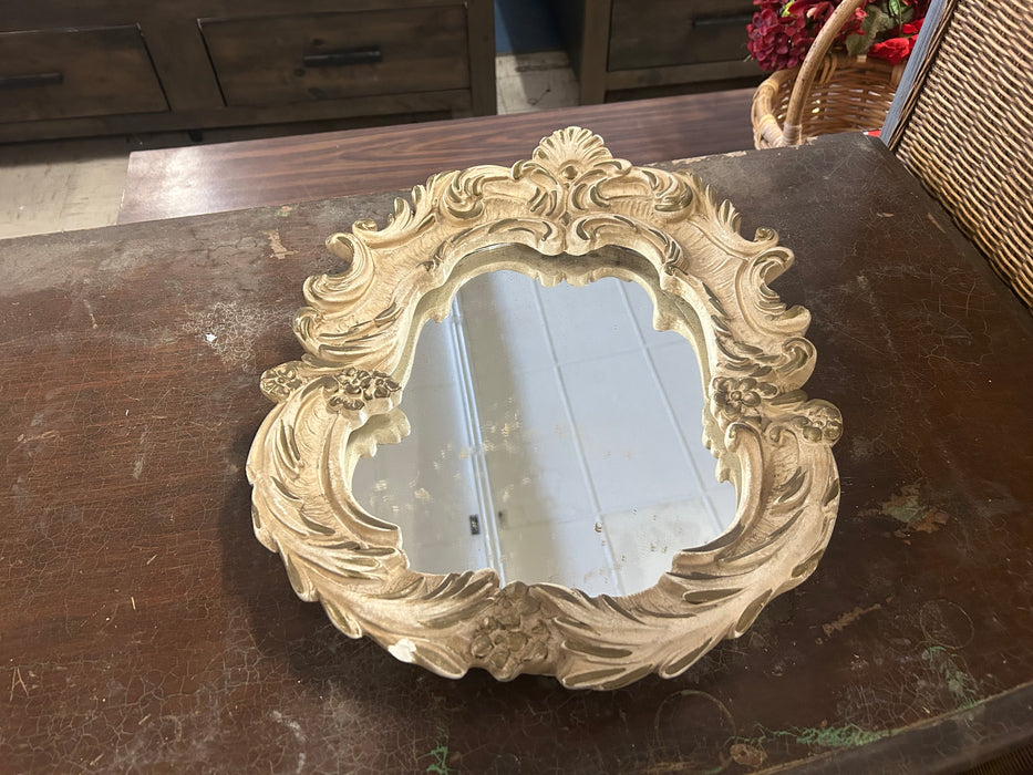 Ornate plaster mirror 34322