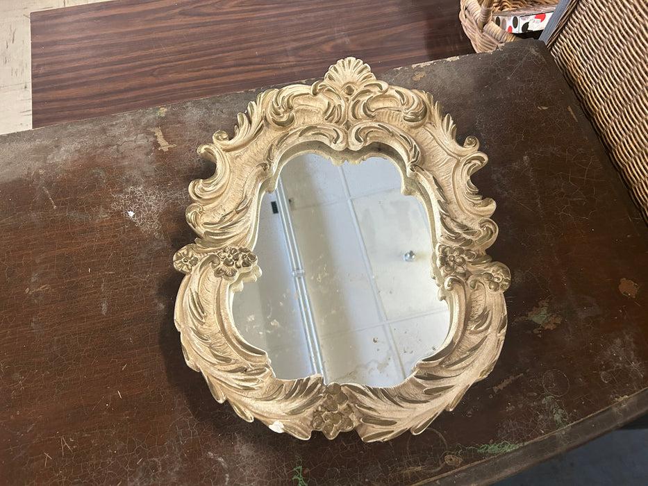 Ornate plaster mirror 34322