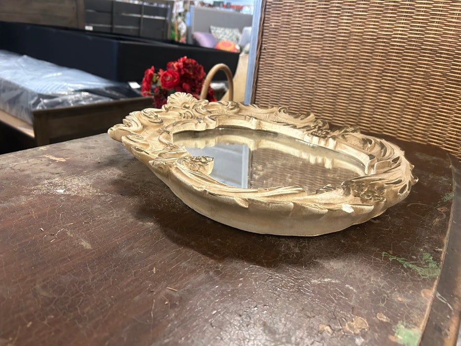 Ornate plaster mirror 34322