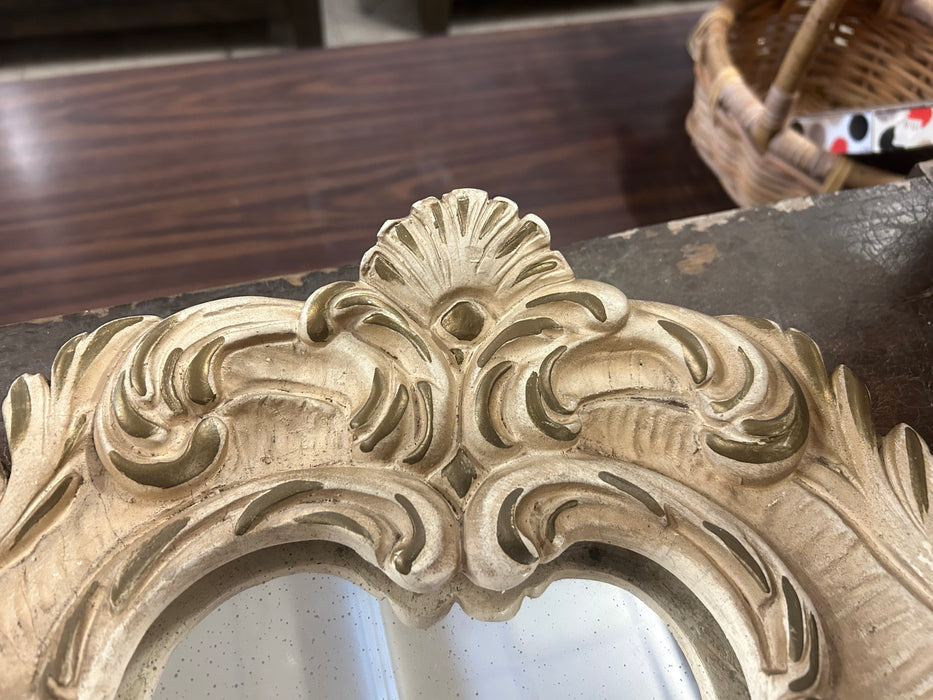 Ornate plaster mirror 34322