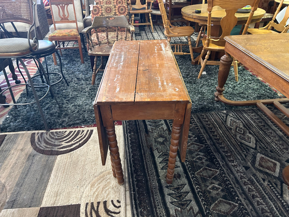 Wood drop leaf kitchen or dining table 34327