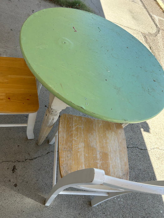 Dining table with 2 chairs 3pc set 34336