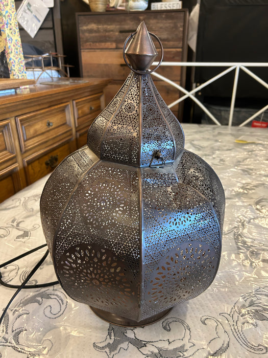 Metal Casa Moro Oriental Asian table lamp 34339